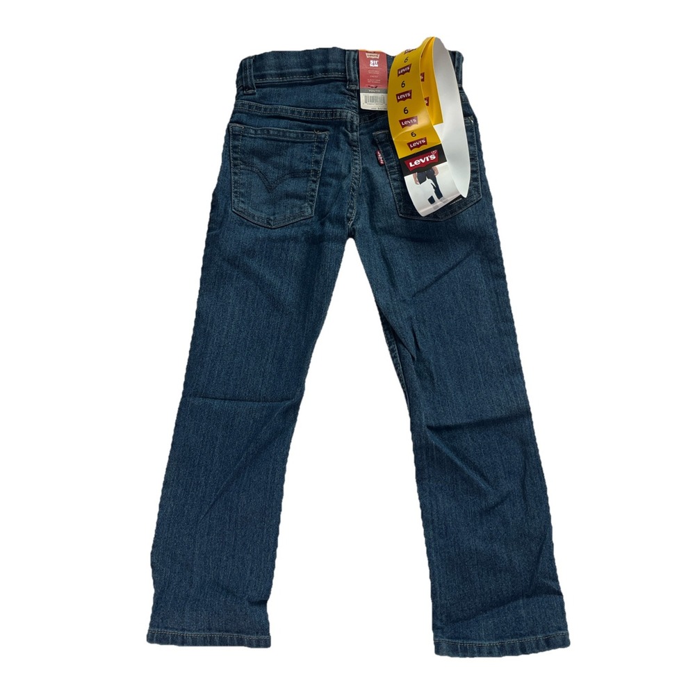 Levi's 511 Slim Flex Stretch Blue Jeans Boys 6 Youth Blue MSRP $42.50 - Picture 2 of 3